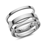 Elan Triad Ring Silver