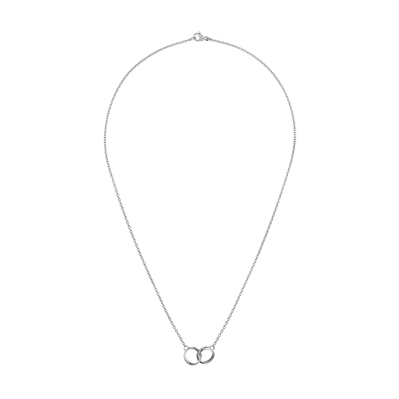 Elan Unity Necklace Silver