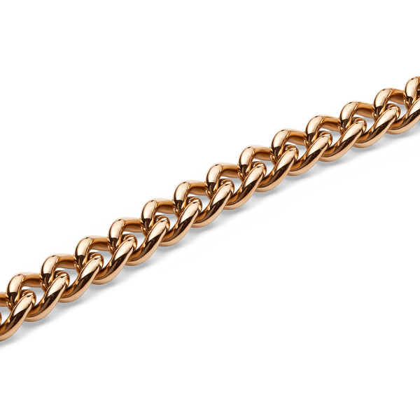 Chunky Chain Necklace Rose Gold