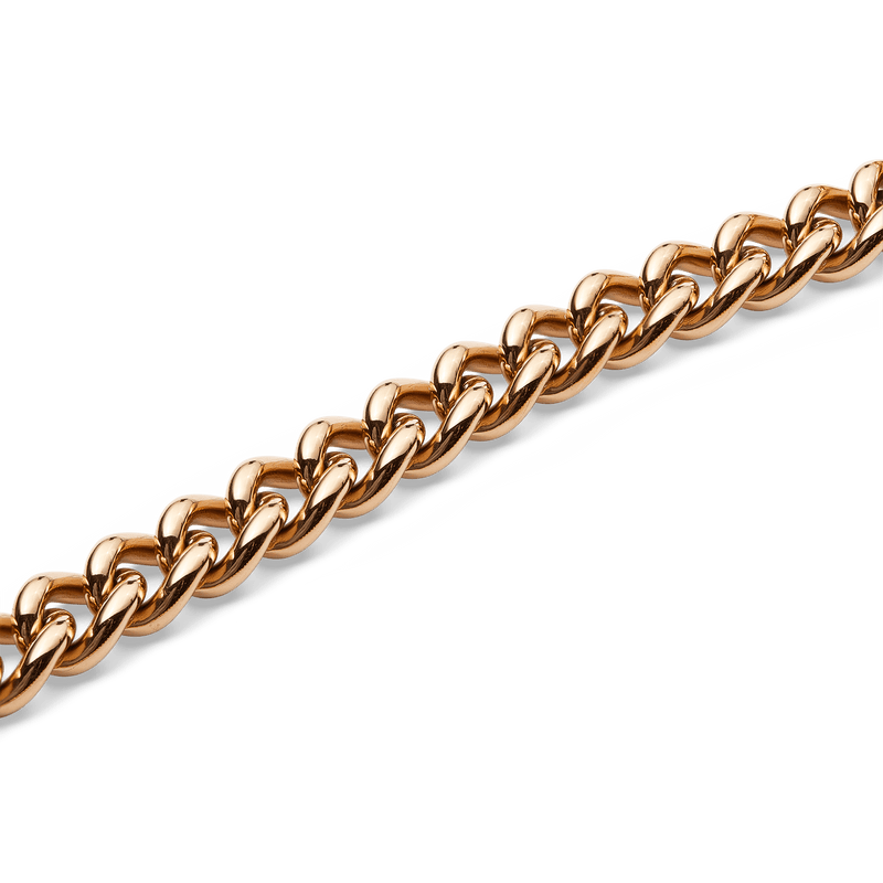 Chunky Chain Necklace Rose Gold