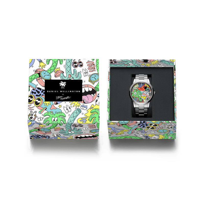 Steven Harrington x DW SET: Iconic Link Multicolor Silver