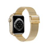 Smartwatch Mesh Strap Gold