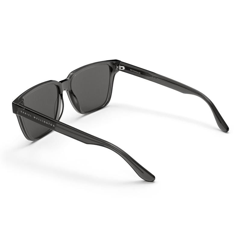 Rectangular Bio-Acetate Grey Grey