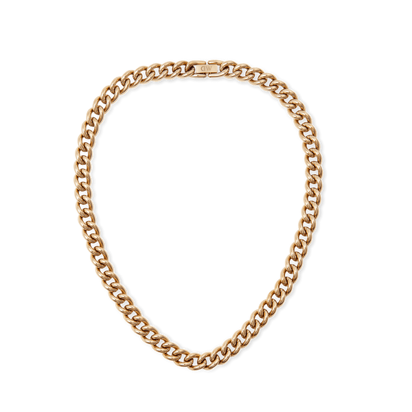 Chunky Chain Necklace Rose Gold