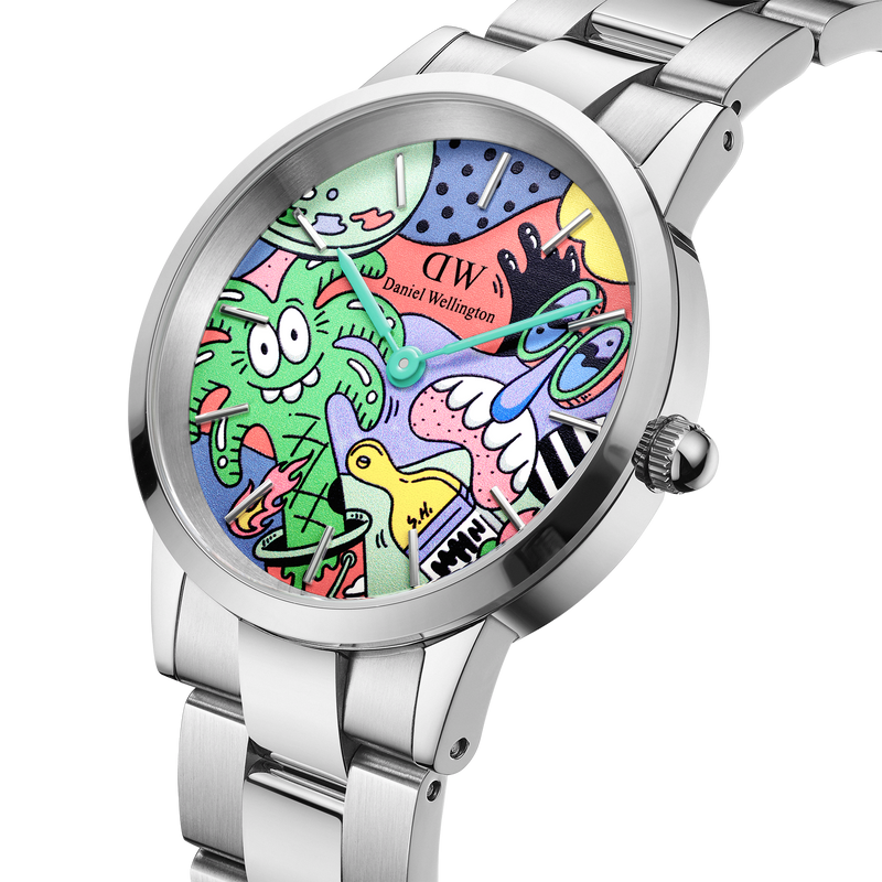 Steven Harrington x DW SET: Iconic Link Multicolor Silver