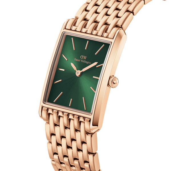 Bound 9-Link Emerald Sunray Rose Gold