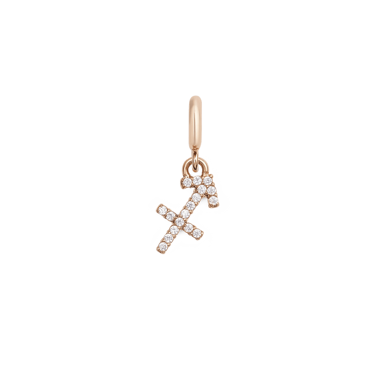 Zodiac Watch Charm Rose Gold