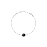 Audrey Bracelet Black Agathe Silver