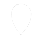 Crystal Zodiac Chain Necklace Silver