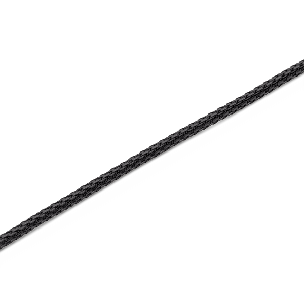 Tide Mesh Necklace Black 1.8