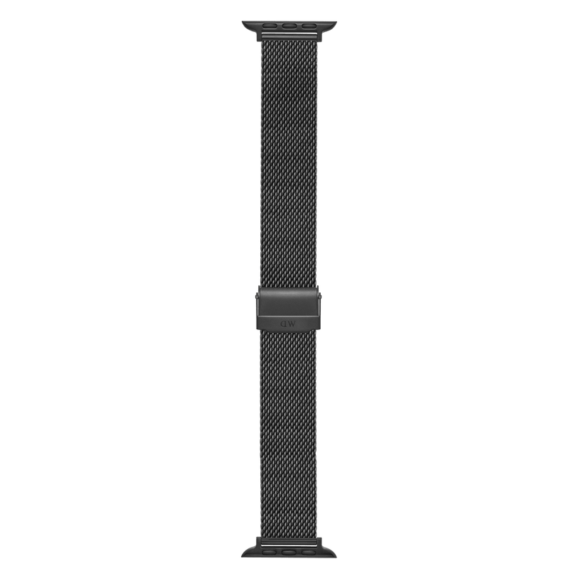 Smartwatch Sandblasted Mesh Strap Black