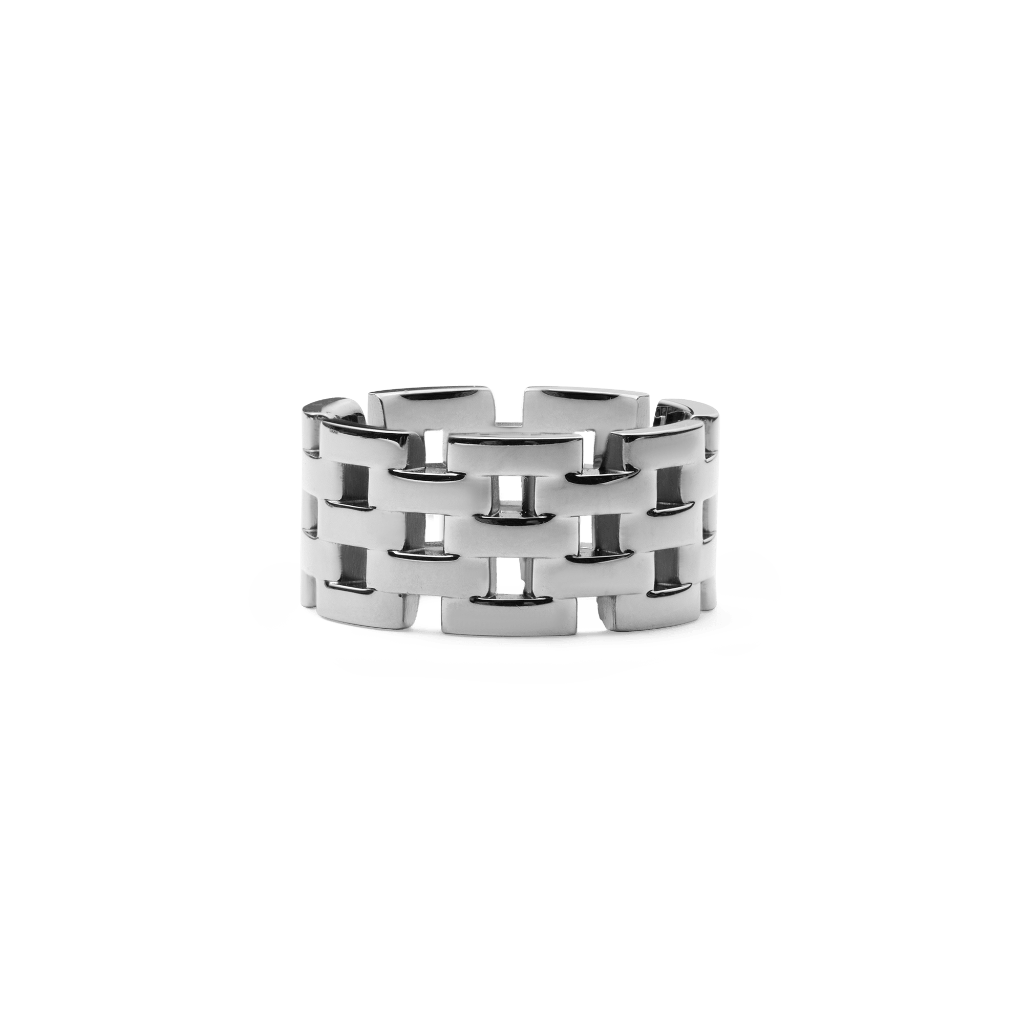 5-Link Ring Silver