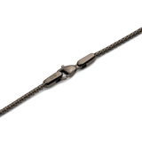 Tide Mesh Necklace Graphite 1.8