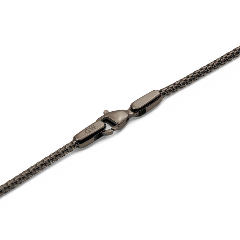 Tide Mesh Necklace Graphite 1.8