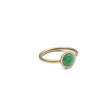 Audrey Ring Jade Gold