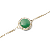Audrey Bracelet Jade Gold