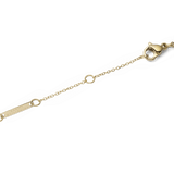 Audrey Necklace Mother of Pearl Gold