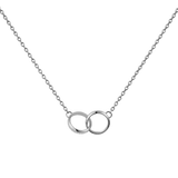 Elan Unity Necklace Silver