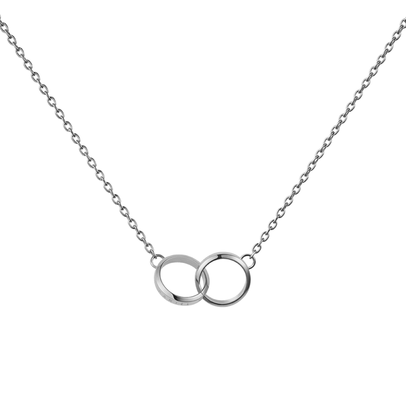 Elan Unity Necklace Silver