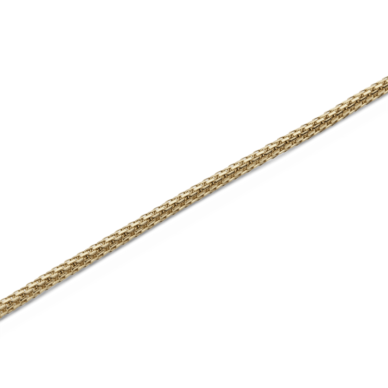 Tide Mesh Necklace Gold 1.8