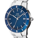 Iconic Paradigma Link Blue Enamel Silver