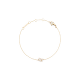 Crystal Zodiac Chain Bracelet Gold