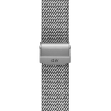 Smartwatch Sandblasted Mesh Strap Silver