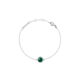 Audrey Bracelet Malachite Silver