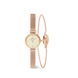 Petite Mini & Elan Unity Bracelet Set Rose Gold