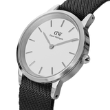 Iconic Black NATO White Dial