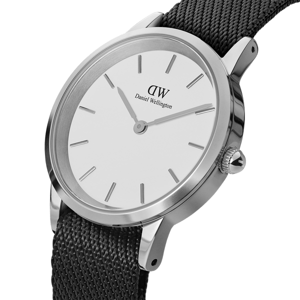 Iconic Black NATO White Dial