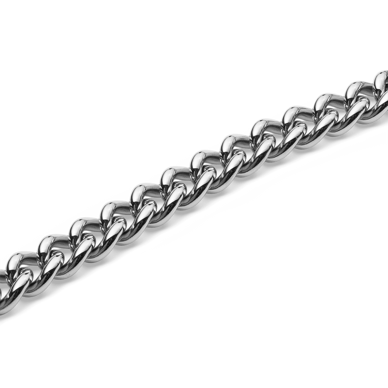 Chunky Chain Necklace Silver