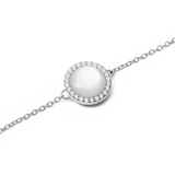 Audrey Bracelet Mother of Pearl Silver