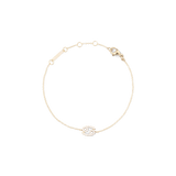 Crystal Zodiac Chain Bracelet Gold