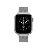 Smartwatch Sandblasted Mesh Strap Silver