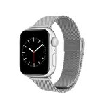 Smartwatch Sandblasted Mesh Strap Silver