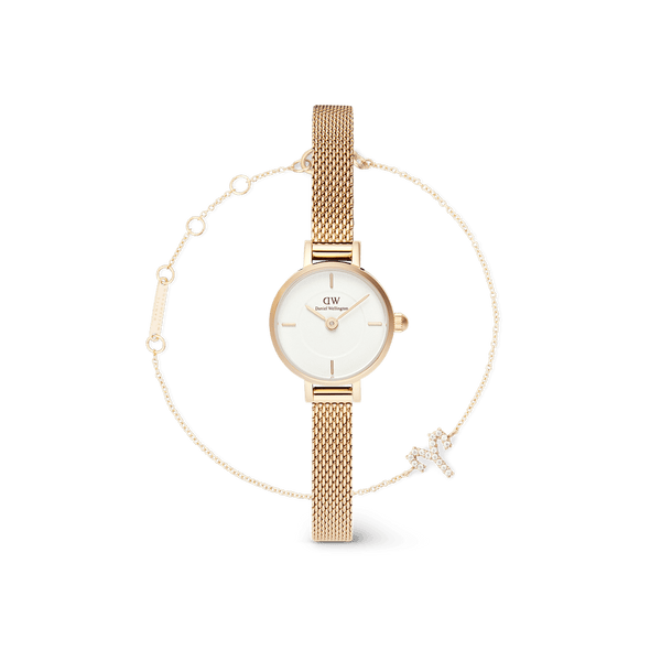 Petite Mini & Zodiac Bracelet Gold Set