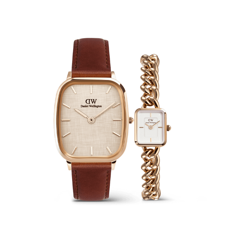 Marlon & Jolie Chain Rose Gold Set