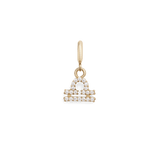 Zodiac Watch Charm Gold