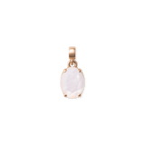 Mother of Pearl Oval Rose Gold Charm