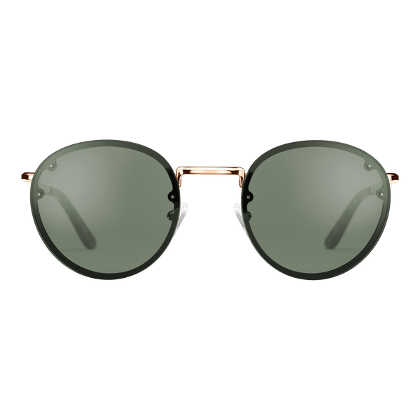 Arch Steel Green Rose Gold