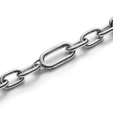 Crystal Link Bracelet Silver