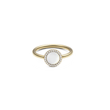 Audrey Ring Mother of Pearl Gold