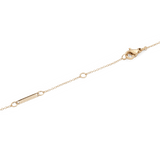 Crystal Zodiac Chain Necklace Gold