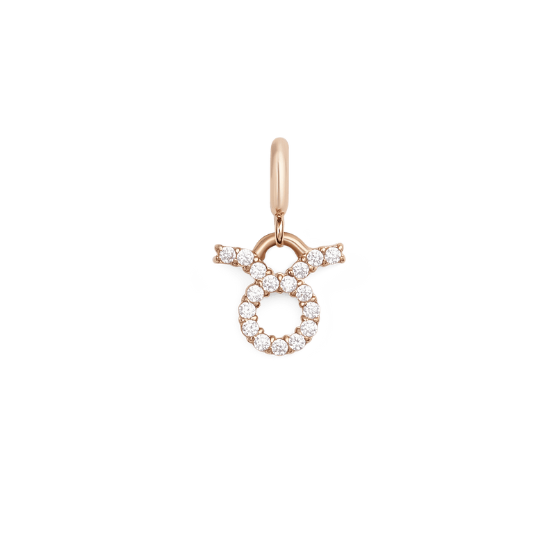 Zodiac Watch Charm Rose Gold