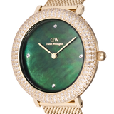 Crystalline Bezel Evergold Green