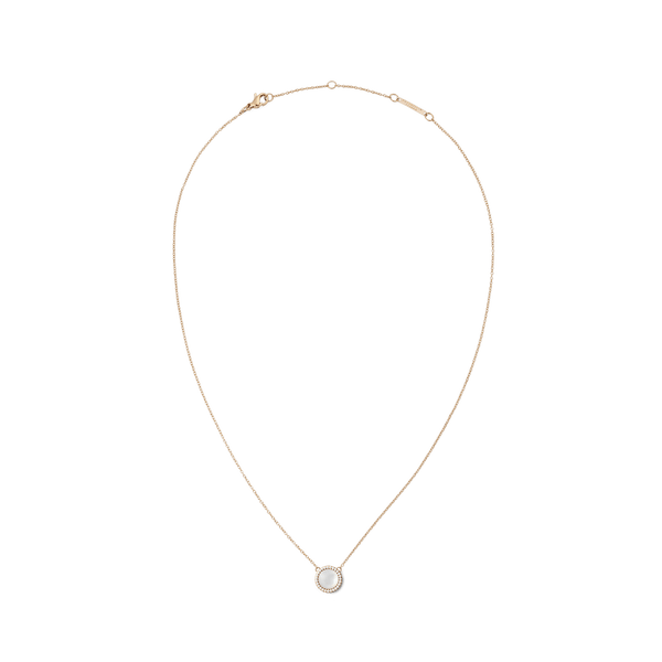 Audrey Necklace Mother of Pearl Rose Gold