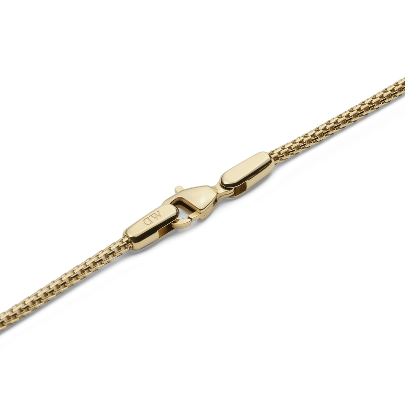 Tide Mesh Necklace Gold 1.8