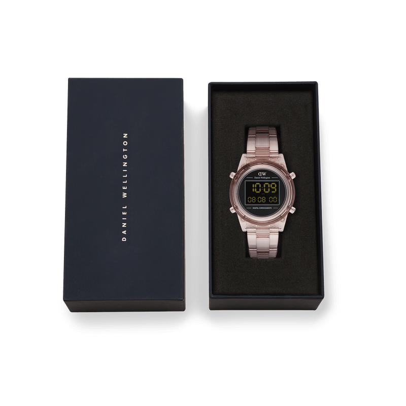 Retro Digital Dark Pink Dark Pink