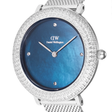 Crystalline Bezel Sterling Blue
